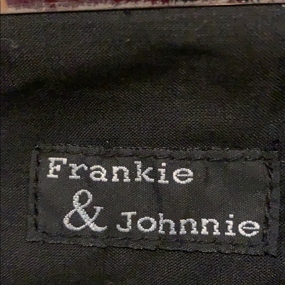 Vintage Frankie and Johnnie small black purse - Picture 3 of 3